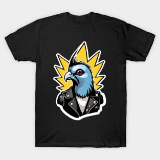 The Ratscals: Punk Rock Pigeon T-Shirt